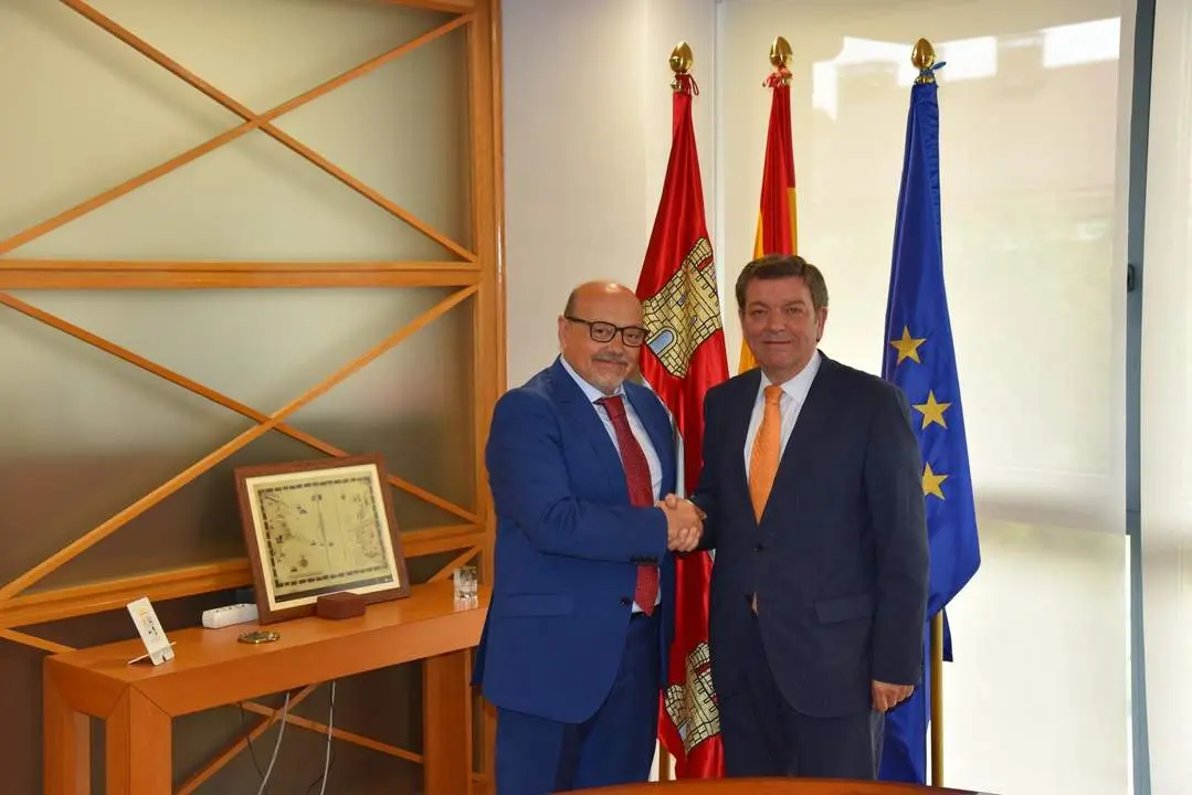 Luis Miguel González Gago y Rafael Monje