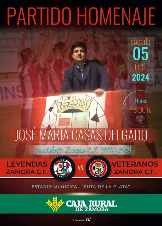 Partido homenaje a José María Casas