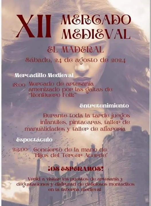 mercado medieval el maderal