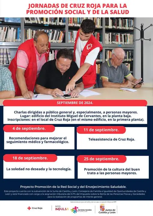 Cartel jornadas informativas Villalpando 2024