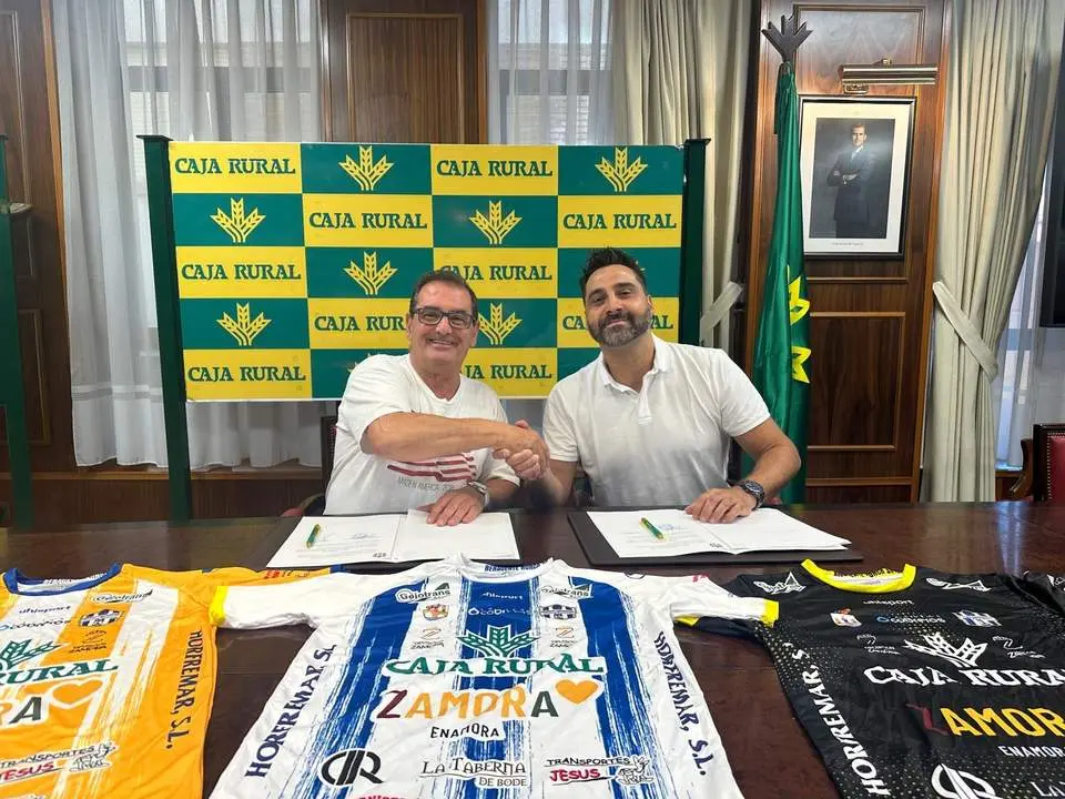 Caja Rural de Zamora renueva su patrocinio con el Club Atlético Benavente