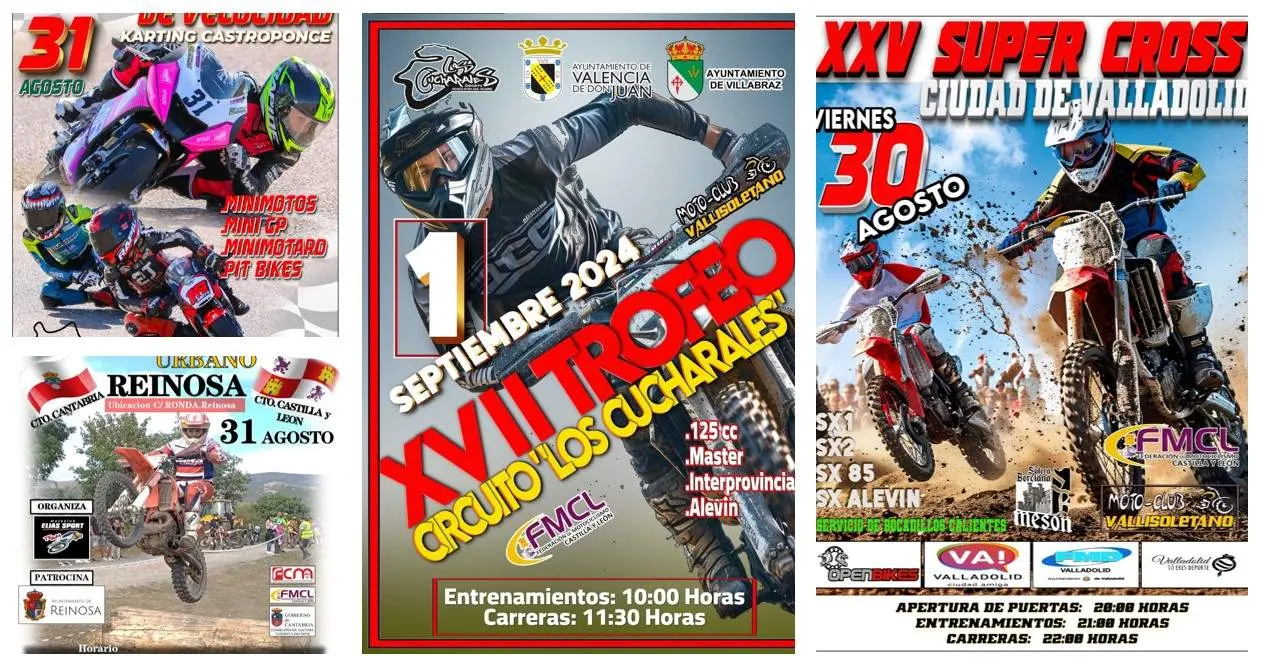 AGENDA MOTOCICLISTA DEPORTIVA DE FIN DE SEMANA