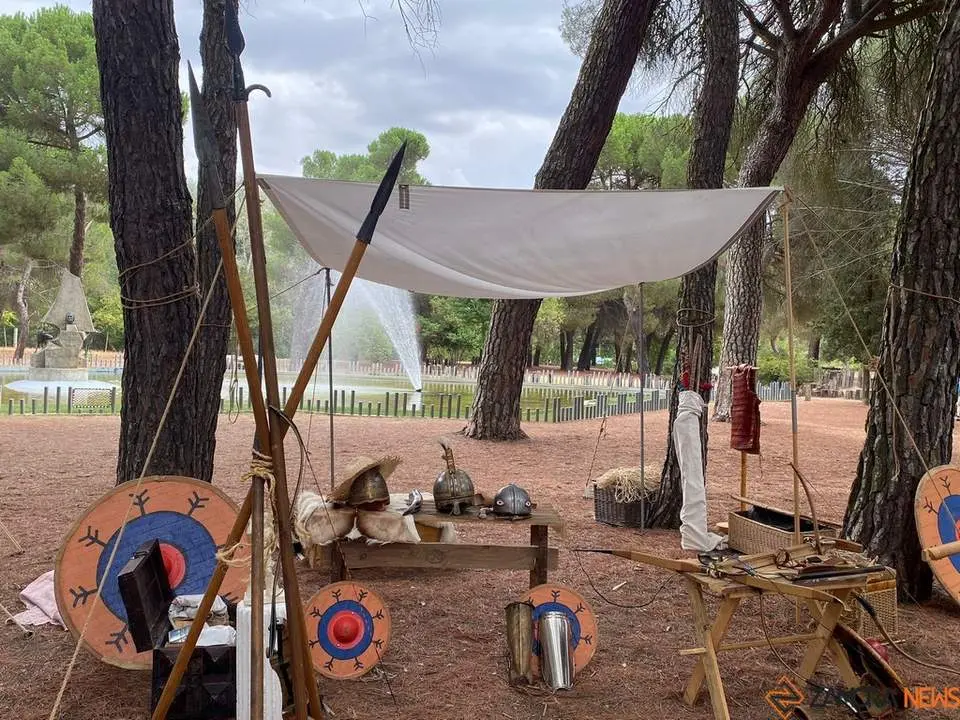 primera recreación histórica Suevo-Visigoda en Valorio_2