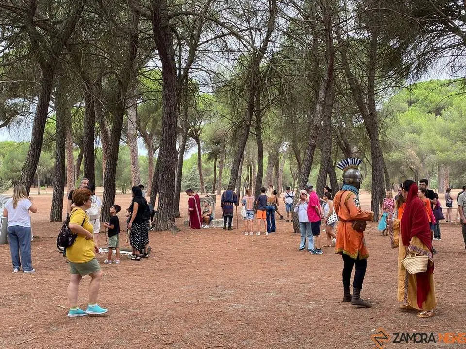 primera recreación histórica Suevo-Visigoda en Valorio_10