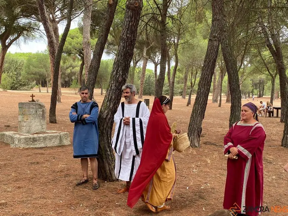 primera recreación histórica Suevo-Visigoda en Valorio_13