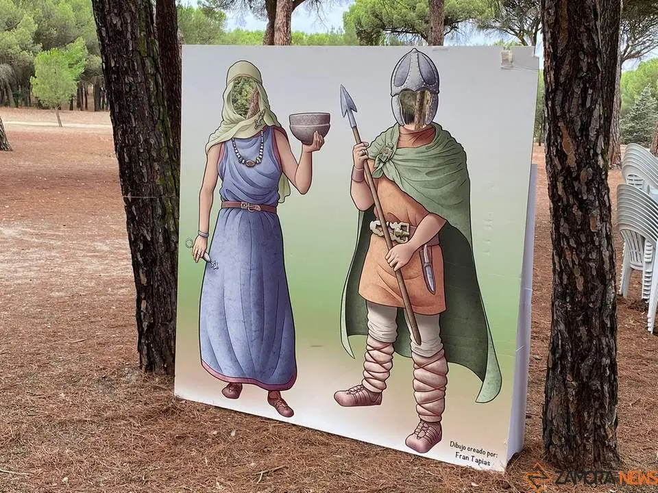 primera recreación histórica Suevo-Visigoda en Valorio_15