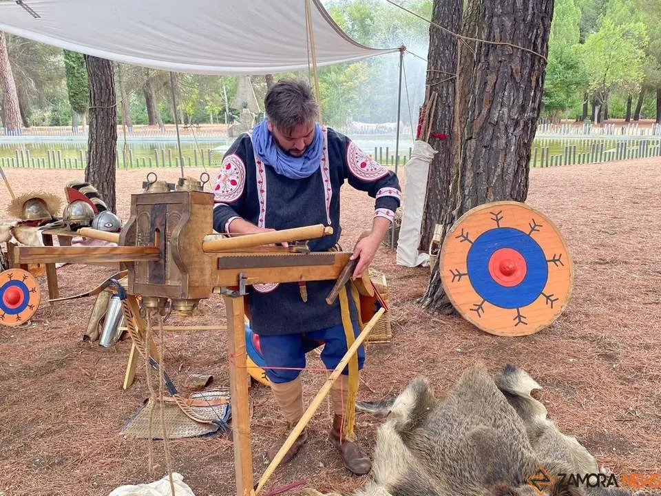 primera recreación histórica Suevo-Visigoda en Valorio_17