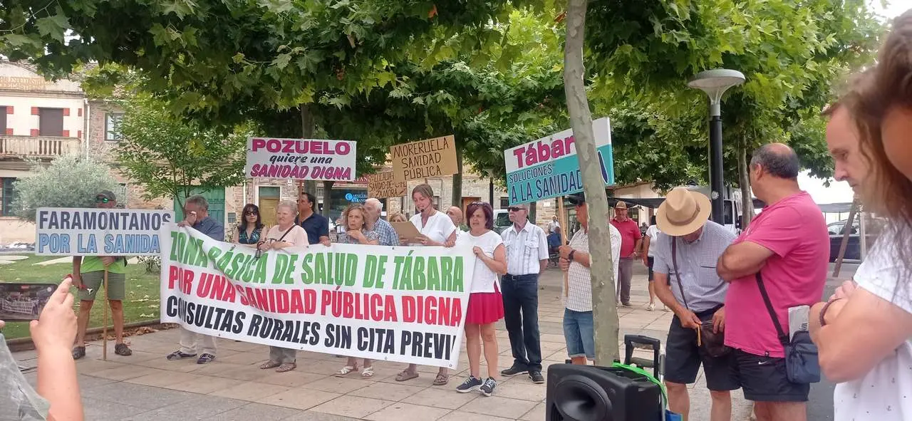 Manifestación Sanidad Tábara