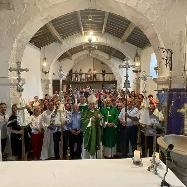 Fernando Valera concluye su visita pastoral al arciprestazgo de Sayago con una misa en Gamones