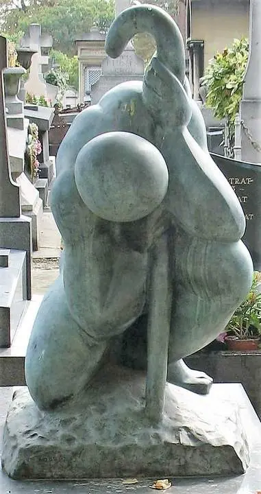 Baltasar Lobo-Escultura tumba