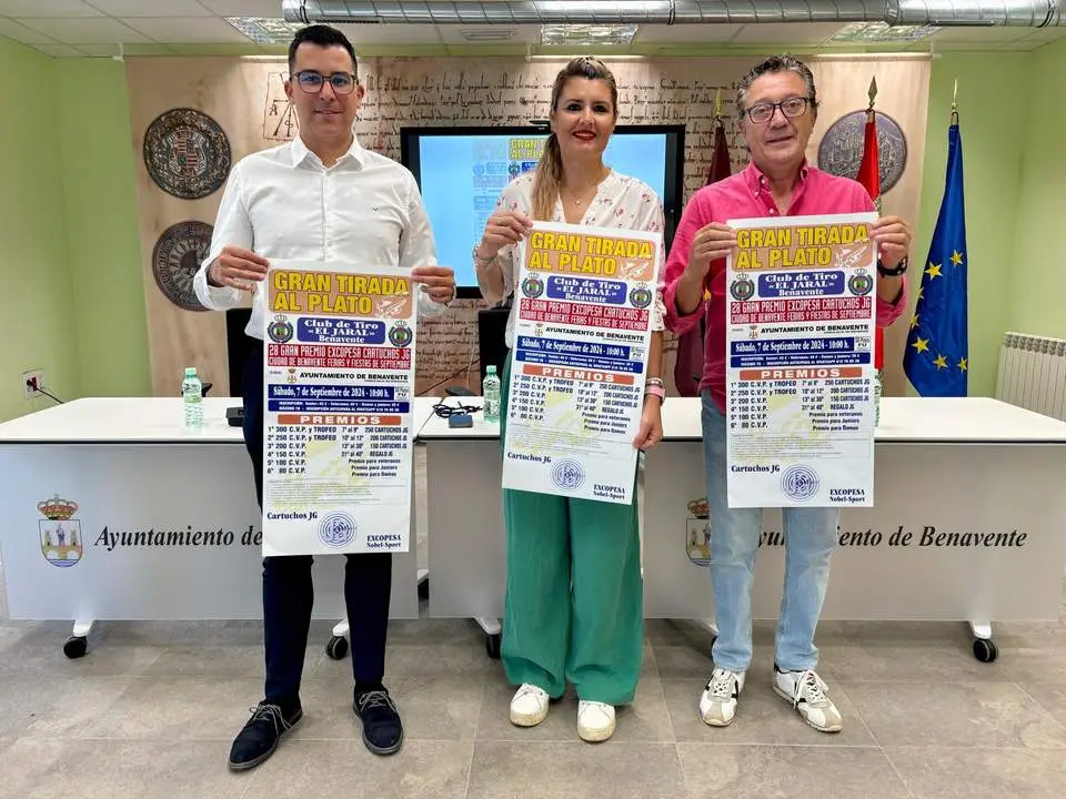 presentación tirada al plato de Benavente