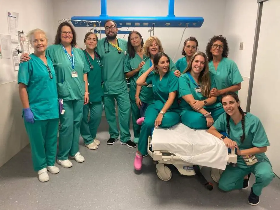 Equipo médico ICTUS del Hospital de Benavente (Fioto cedida)