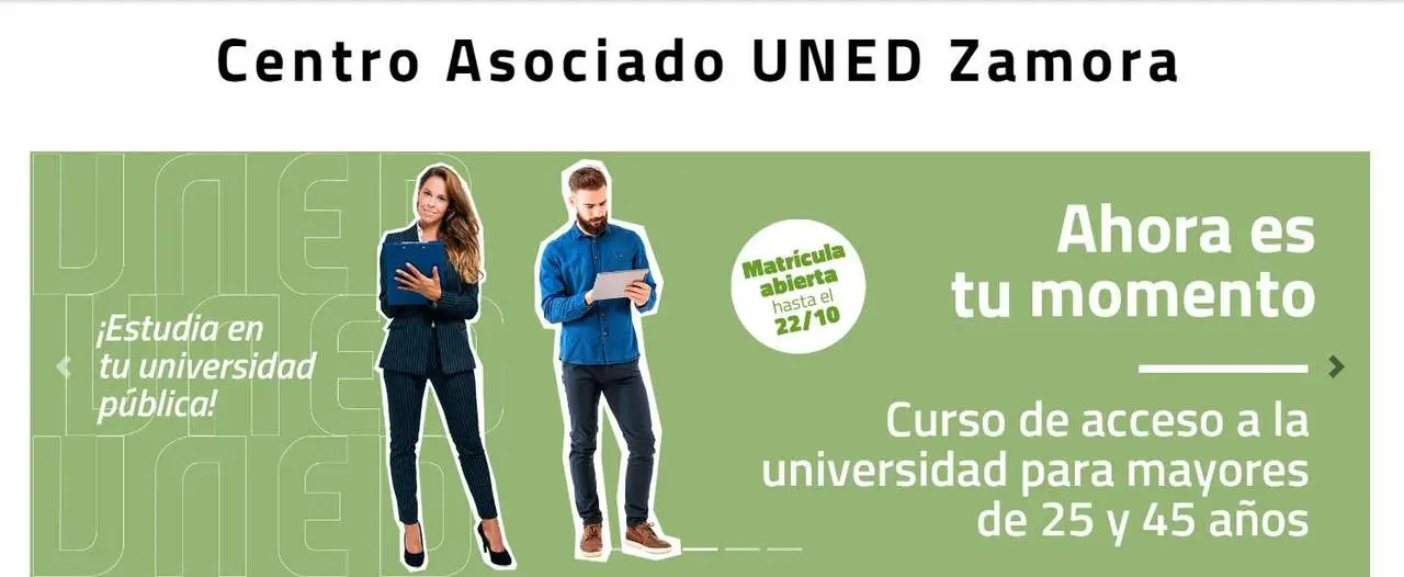 UNED Zamora matricula