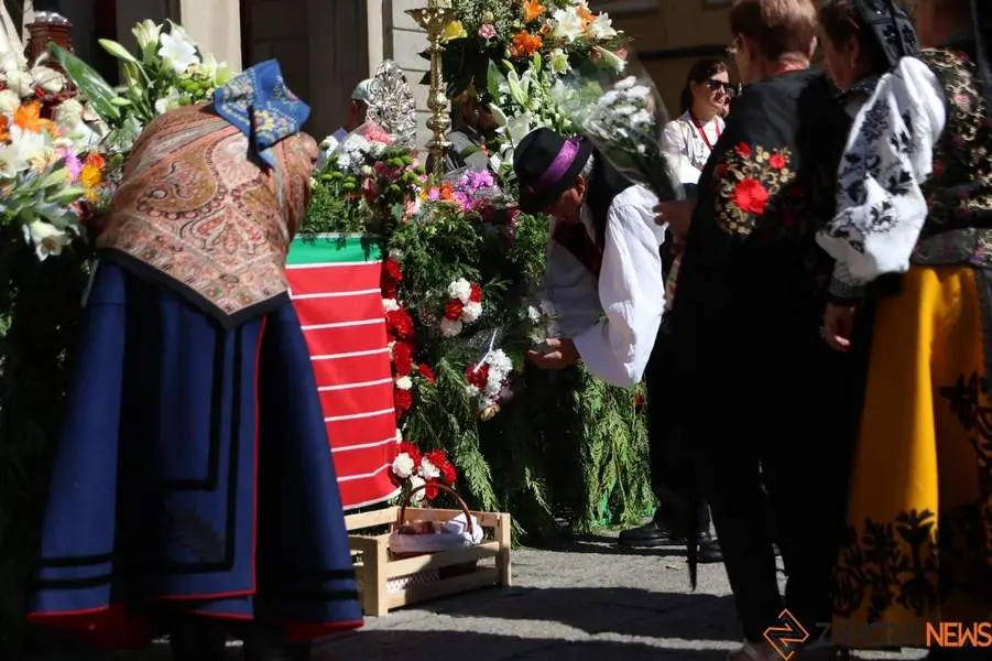 ofrenda floral Virgen de la Concha _42