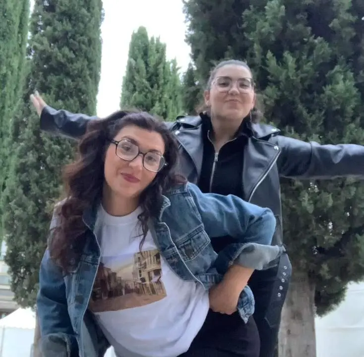 Lara y Natalia Moreno Sánchez. IMAGEN CEDIDA