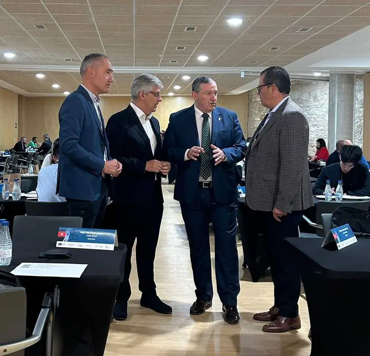 Visita del Presidente de la Diputación de Zamora, Javier Faúndez