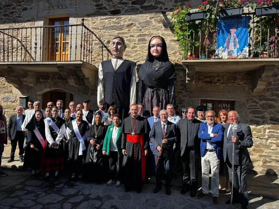 El Cardenal Fernández Artime preside la festividad de Nuestra Señora de las Victorias en Puebla de Sanabria
