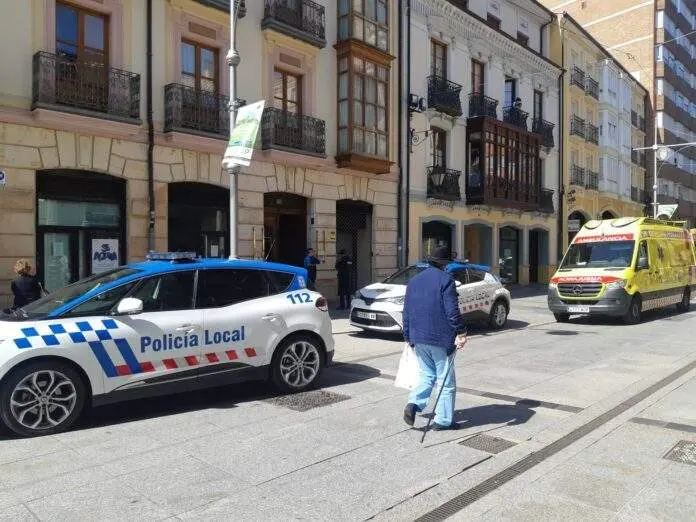 Mujer herida PalenciaenlaRed