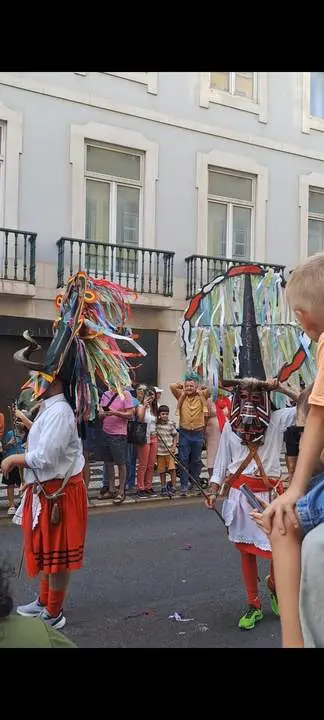 Los Antruejos de Villanueva de Valrojo en el Festival Internacional de la Máscara Ibérica en Lisboa (1)