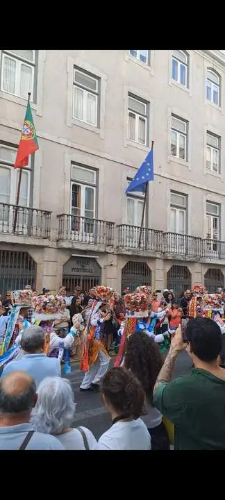 Los Antruejos de Villanueva de Valrojo en el Festival Internacional de la Máscara Ibérica en Lisboa (8)