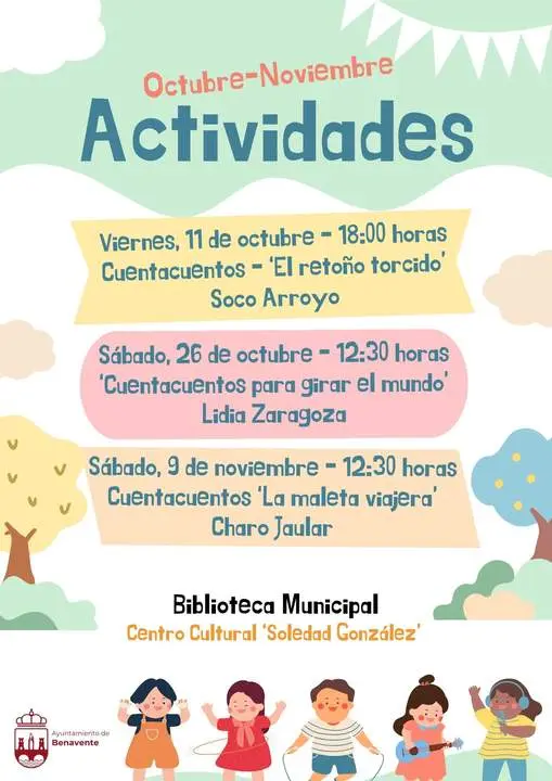 Actividades Biblioteca Benavente