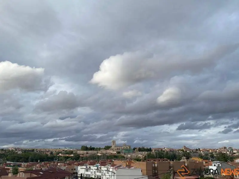Día nuboso en Zamora 
