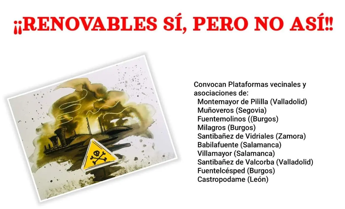 Manifestación Pueblos CyL