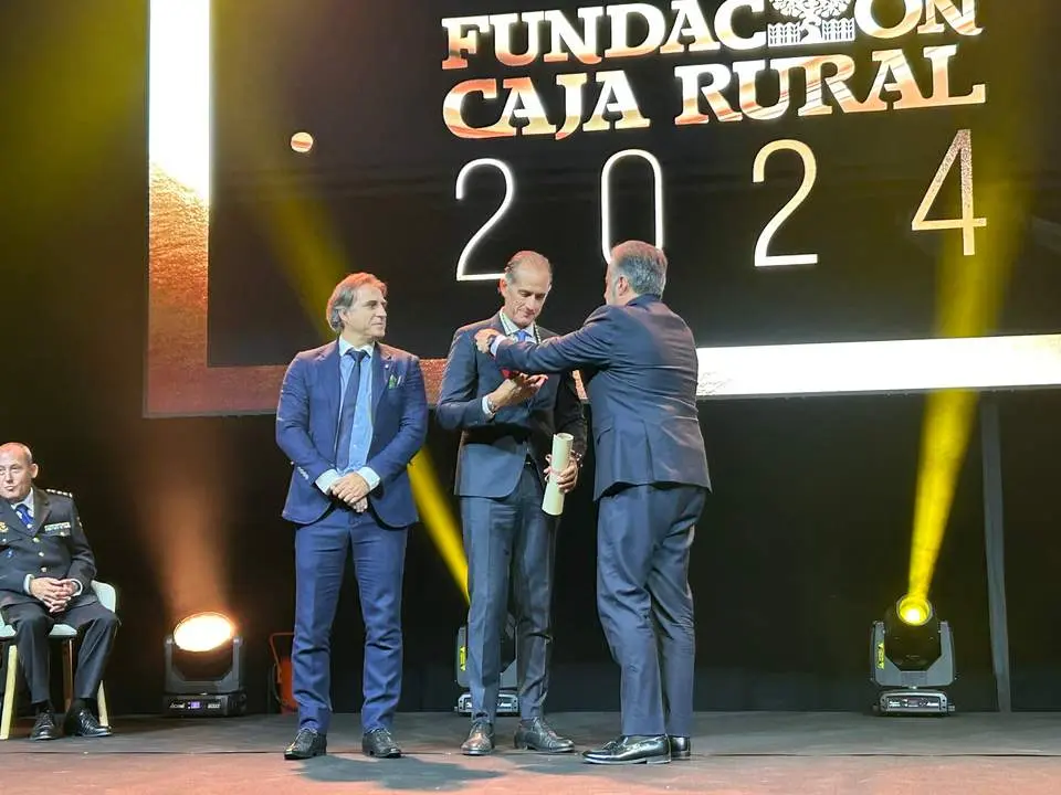 Amando Rodríguez, Óscar Iglesias y José Luis Santos