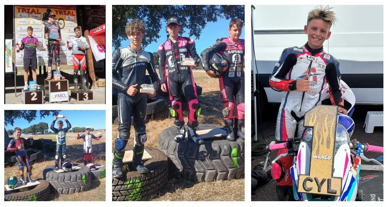 MARCO GONZALEZ SE PROCLAMA CAMPEON DE CyL de Velocidad MINI GP 110