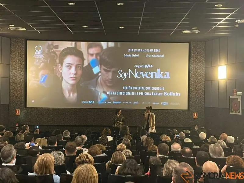 Icíar Bollaín en el coloquio de Soy Nevenka en Zamora _3