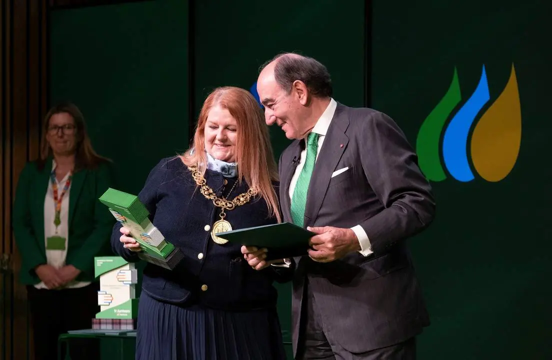 2024-10-02. Ignacio Galán entrega en Glasgow los Premios Internacionales de Voluntariado Iberdrola 2024 (2)