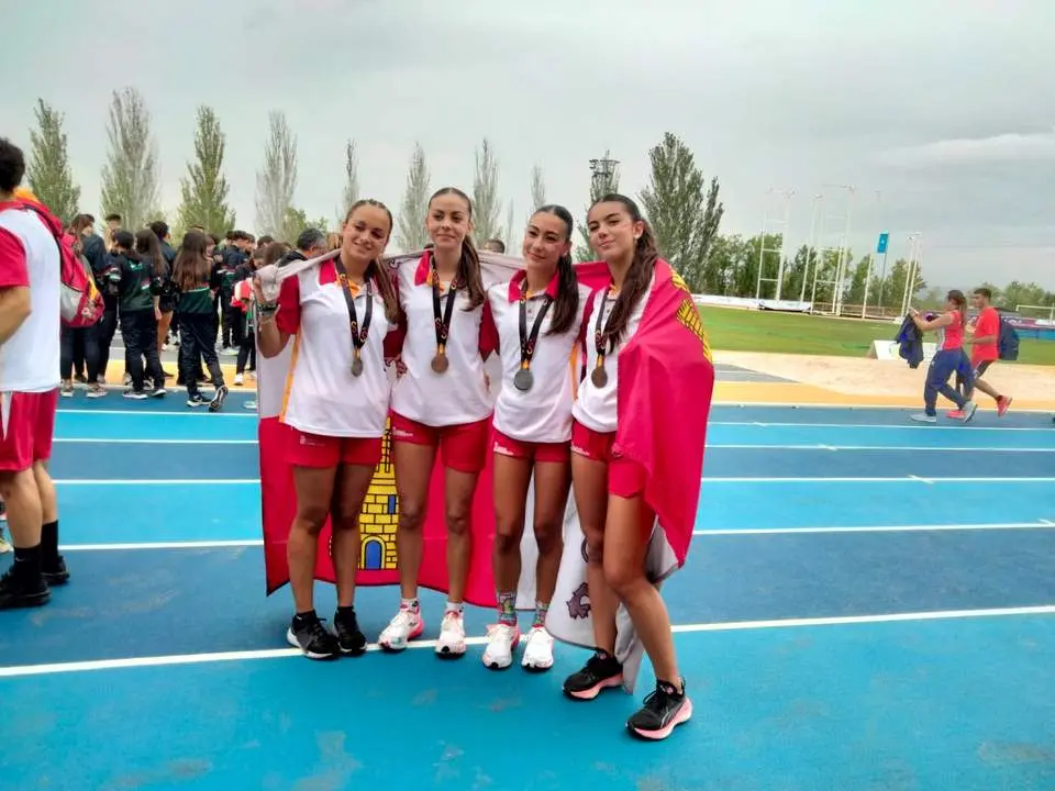 Relevo 4x100 castilla y leon