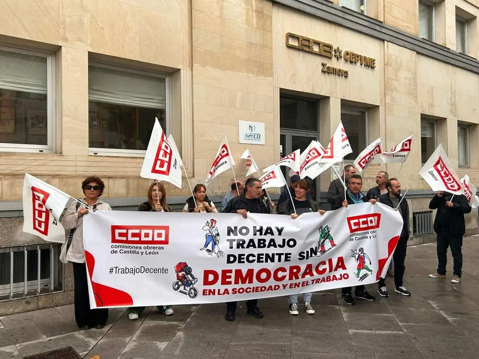 Manifestación de CCOO