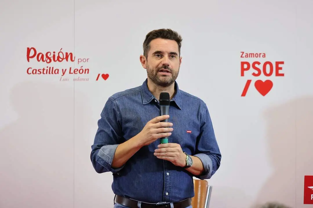 Antidio Fagúndez, secretario general del PSOE de Zamora