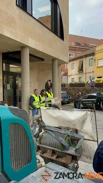 manifestación agricultores Benavente 11-O