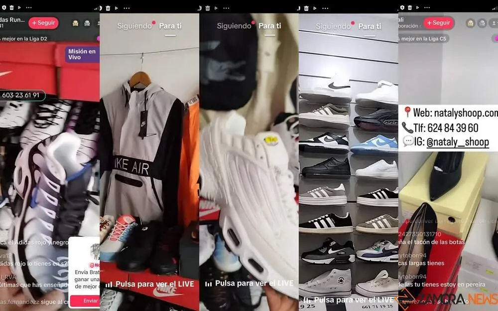 tik tok compras on line