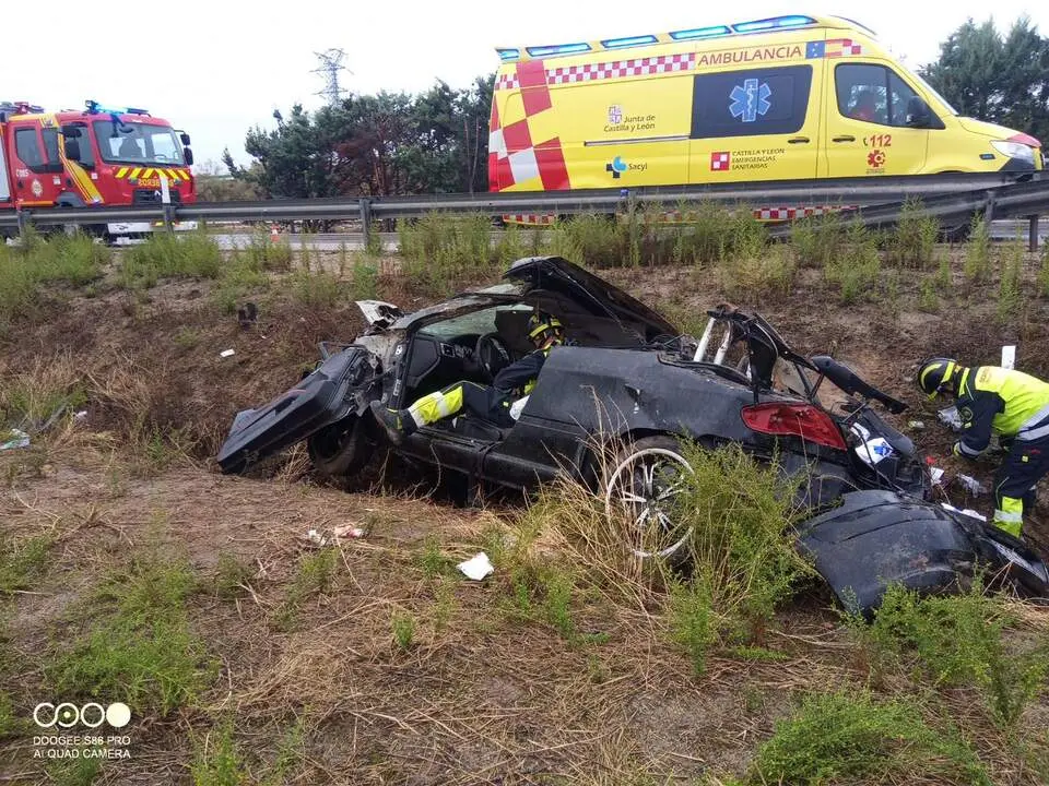 Accidente Valladolid 112