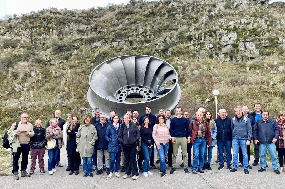2024-10-18.- Visita internacional al centro de innovación de Iberdrola Ricobayo