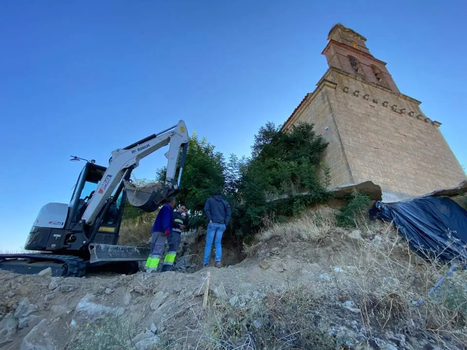Actuaciones en la Iglesia de El Piñero