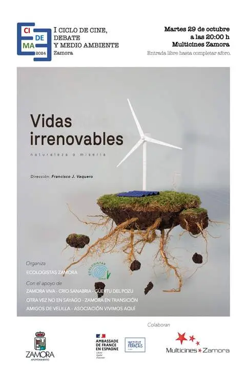 Cartel Vidas Irrenovables