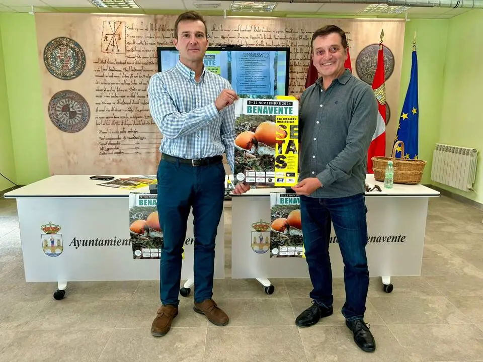 presentación jornadas micológicas Benavente