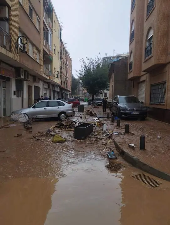 El paso de la DANA por Valencia