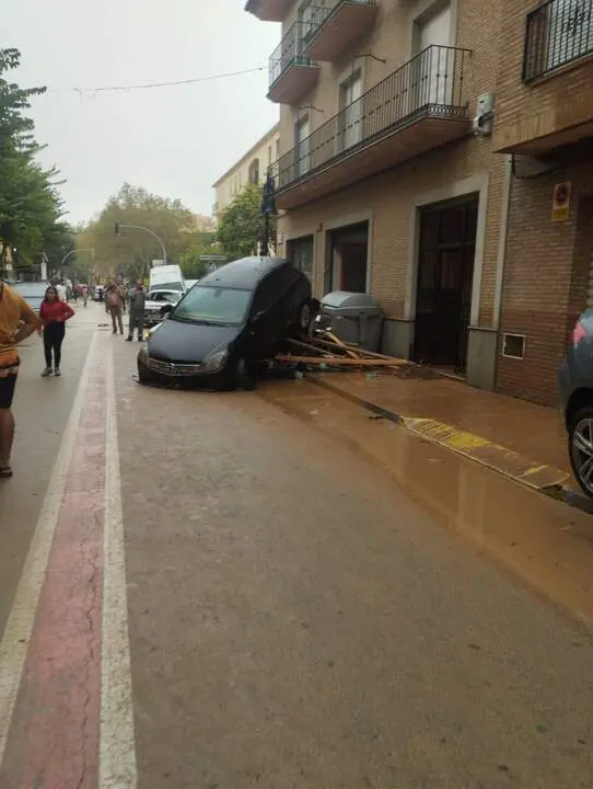 El paso de la DANA por Valencia. Imagen de archivo
