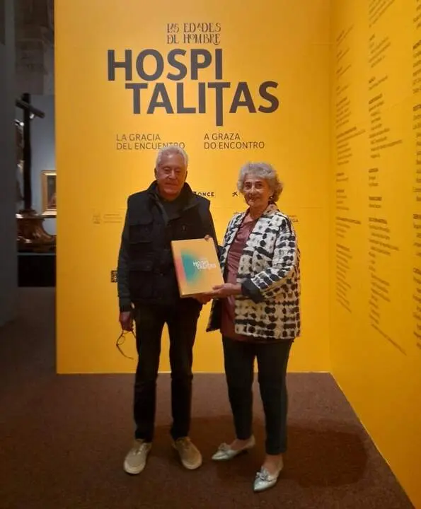 Visitante 100.000 Las Edades del Hombre en Villafranca del Bierzo