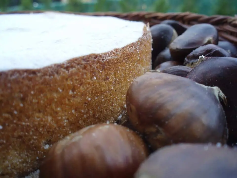 Tarta de Castañas