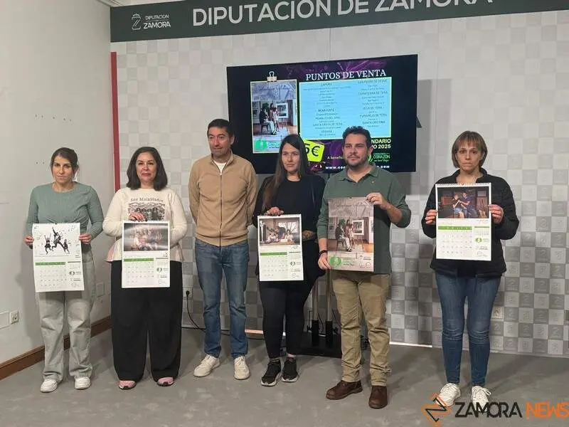 Presentación del Calendario 2025 de Corriendo con el Corazón por Hugo
