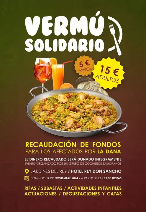 cartel Vermú Solidario