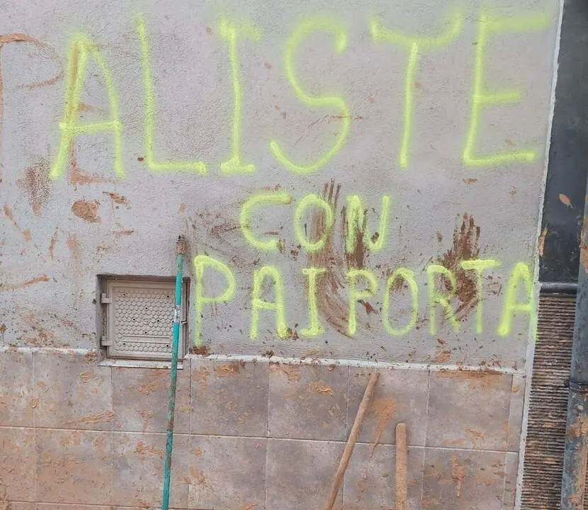 Graffiti en Paiporta