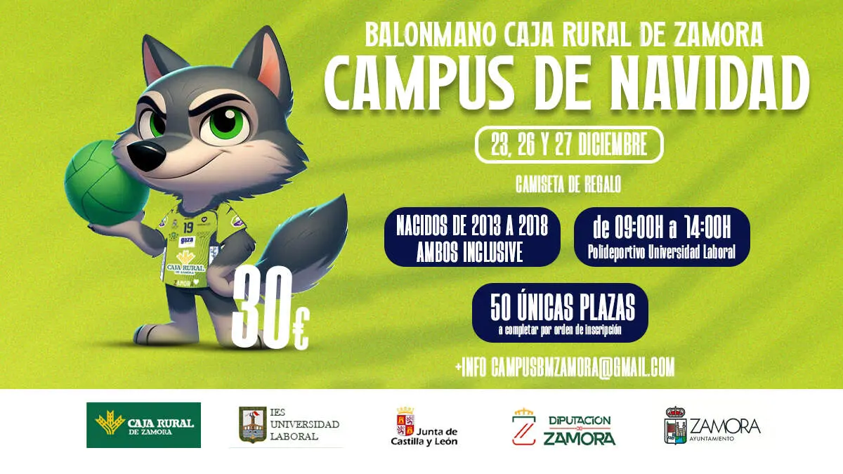 CAMPUS URBANO NAVIDAD BALONMANO ZAMORA