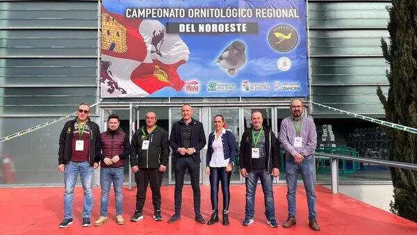 inauguración del III Campeonato Ornitológico Asorcoza Ciudad de Zamora